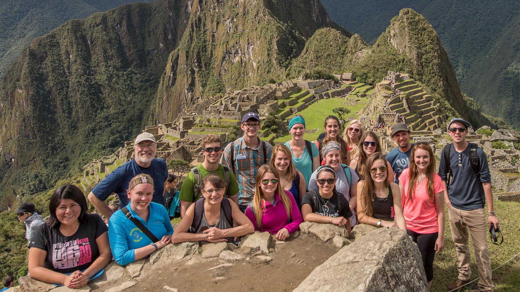 students in peru